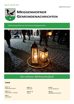 Gemeindezeitung Dezember (14.12.2023)
